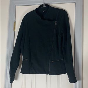 Banana Republic Moto Sweatshirt Jacket